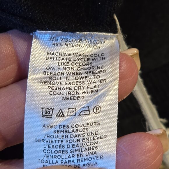 J. Crew white black and blue leopard print blouse, size Large, EUC - Picture 8 of 8